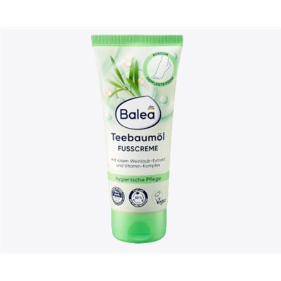 Fußcreme Teebaumöl, 100 ml