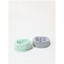 PACK OF 2 FAUX FLEECE NECK WARMERS