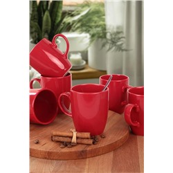 Keramika Yılbaşı Özel Kırmızı Bulut Kupa 9 Cm 6 Adet ST101206F506A0000000ACD100