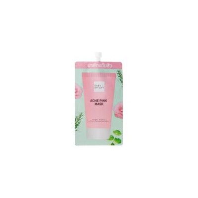 Маска для лица против угревой сыпи от Baby Bright 6 гр. / BABY BRIGHT ACNE PINK MASK 6 G