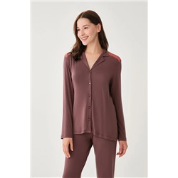 Dagi Kiremit Pijama Üst 21WW75004BD_KIRM