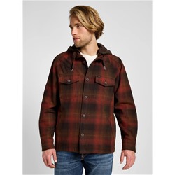 Premium Men's Western Hooded Shirt Jacket