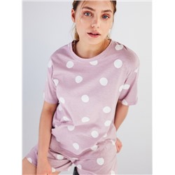 Pyjama-Set mit Punkten