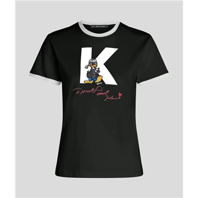 Женская футболка Karl Lagerfel*d x Dysney 😎  ОРИГИНАЛ!