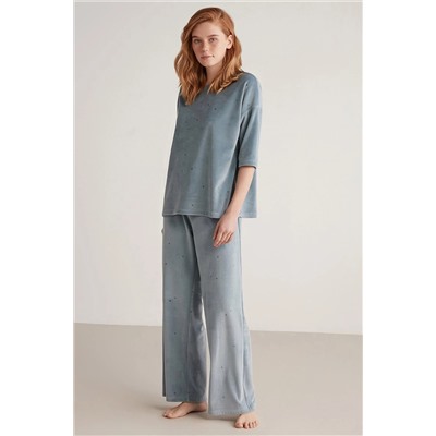 Catherines Yumuşak dokulu pijama takımı 3618