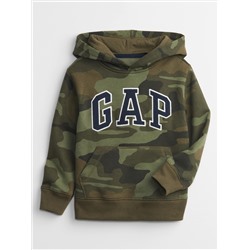 Kids Camo Gap Logo Pullover Hoodie