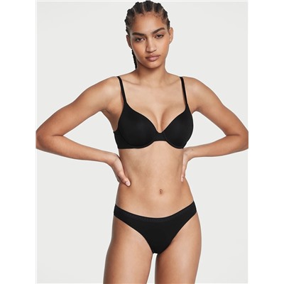 Stretch Cotton Thong Panty