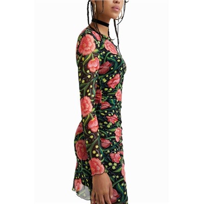 Vestido slim forro interior