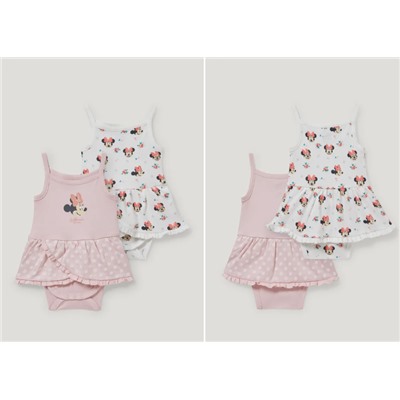 Multipack 2er - Minnie Maus - Baby-Schlafanzug