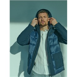Jacke aus Materialmix