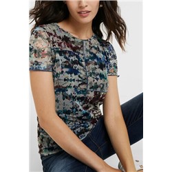 Camiseta slim tul