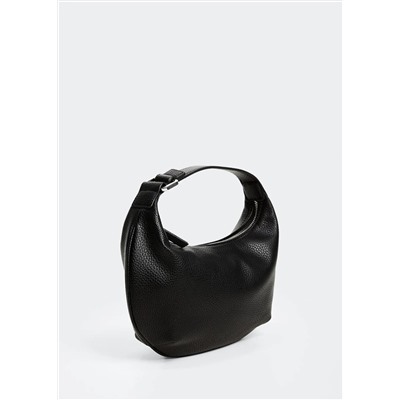 Bolso ovalado asa corta  -  Mujer | MANGO OUTLET Melilla