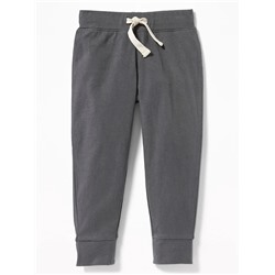 Functional Drawstring Jersey Pants for Toddler Boys