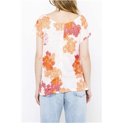 Camiseta de lino Blanco roto