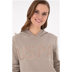 Kadın Taş Kapüşonlu Sweatshirt