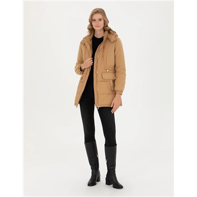 Bej Regular Fit Mont