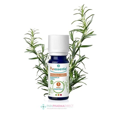 Puressentiel Huile Essentielle Romarin à Cinéole BIO 10 ml