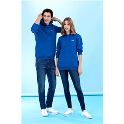 Saks Kapüşonlu Basic Sweatshirt