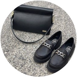 TEKILA 2305 negro+Ab.Zapatos PELLE Milan (930) АКЦИЯ