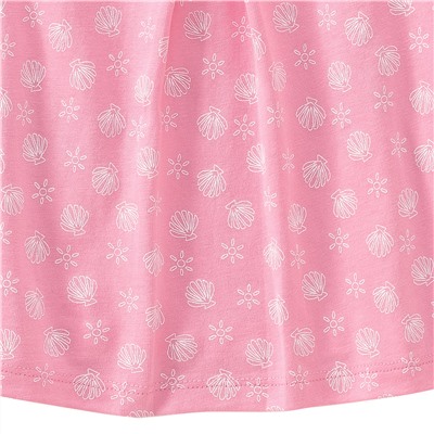 Baby Top mit Muschel-Allover