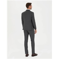 Füme Slim Fit Takım Elbise
