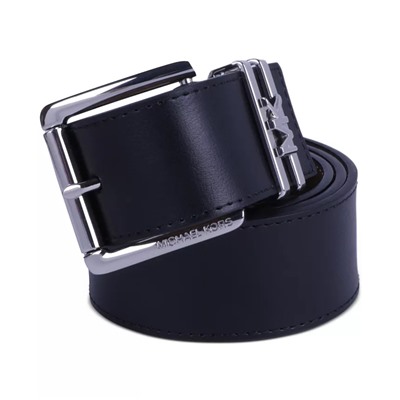 MICHAEL MICHAEL KORS Women's Genuine Leather Logo Belt