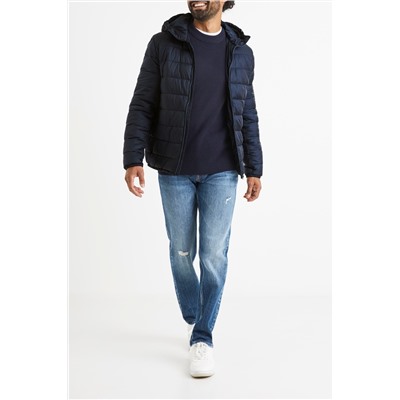 Anorak con capucha Azul marino