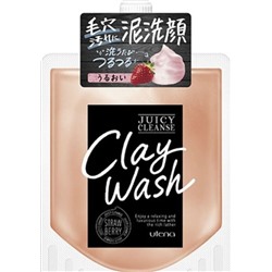 Пенка Utena Juicy Cleanse для умывания на основе глины с увлажняющая с ароматом клубники 110 гр