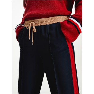 TOMMY HILFIGER RECYCLED STRIPE FLUID PANT