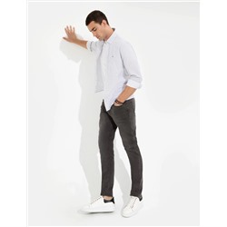 Lacivert Slim Fit Uzun Kollu Gömlek
