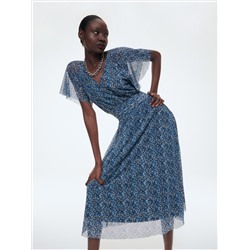 Kleid mit dekorativen Ärmeln