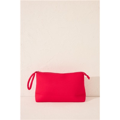Neceser mediano neopreno coral