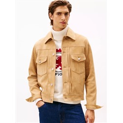 Suede Trucker Jacket