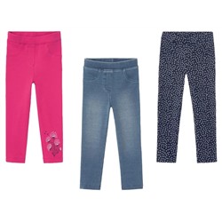 lupilu Kleinkinder Mädchen Jeggings, mit Fake-Taschen