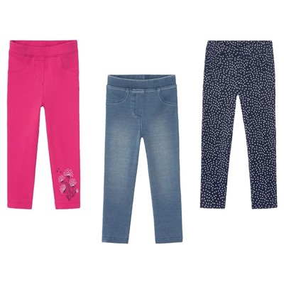 lupilu Kleinkinder Mädchen Jeggings, mit Fake-Taschen