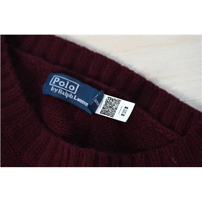 Повседневный свитер из хлопка  RALPH LAURE*N ОРИГИНАЛ!