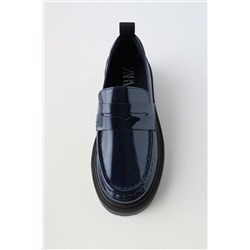 TRACK SOLE LOAFERS