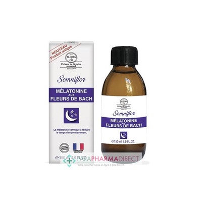 Elixirs de Bach Somniflor Mélatonine aux Fleurs de Bach 150ml