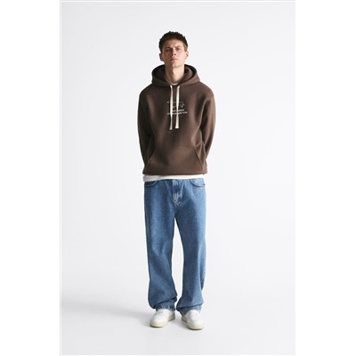 SUDADERA CAPUCHA ESTAMPADO