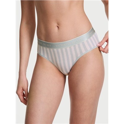 Logo Cotton Hiphugger Panty