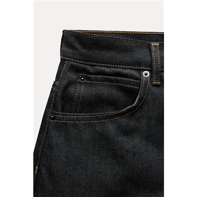 ZW COLLECTION MID-RISE DENIM BERMUDA SHORTS