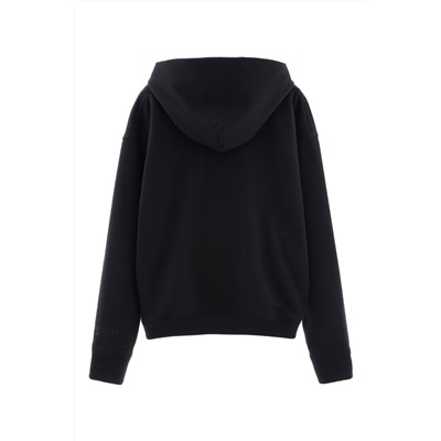 Sudadera con capucha Negro