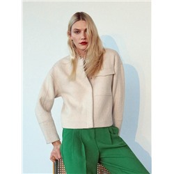 Jacke mit Wollanteil