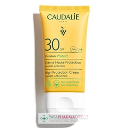 Caudalie Vinosun Protect - SPF30 - Crème Solaire Haute Protection 50ml