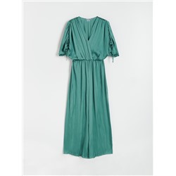 Jumpsuit aus Satin