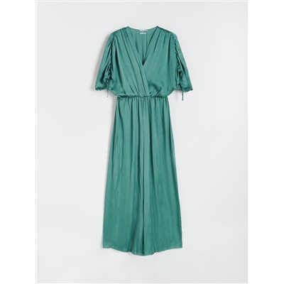 Jumpsuit aus Satin