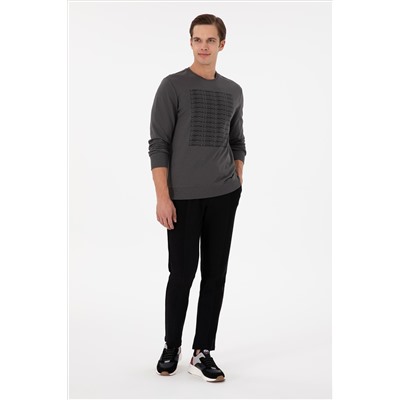 Erkek Antrasit Sweatshirt
