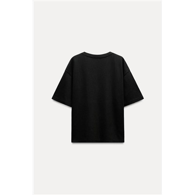 WASHED INTERLOCK T-SHIRT