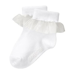 Ruffle Foldover Socks