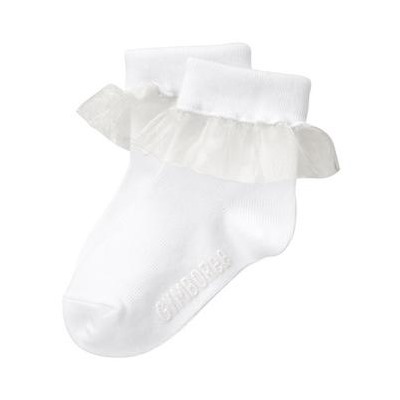 Ruffle Foldover Socks